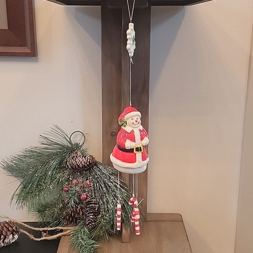 Vintage snowman Christmas ornament
